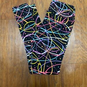 Lularoe OS leggings- special edition birthday leggings